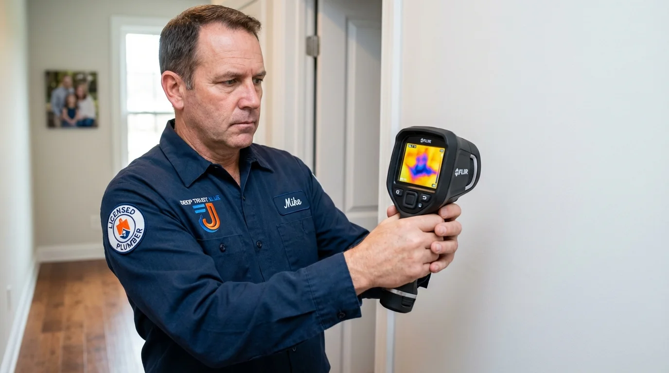 Thermal imaging leak detection by Johns Plumbing LLC in Saint George